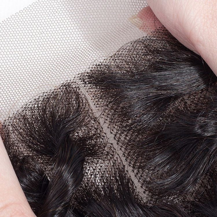 Femininity Glow Indian Virgin Wavy Closure