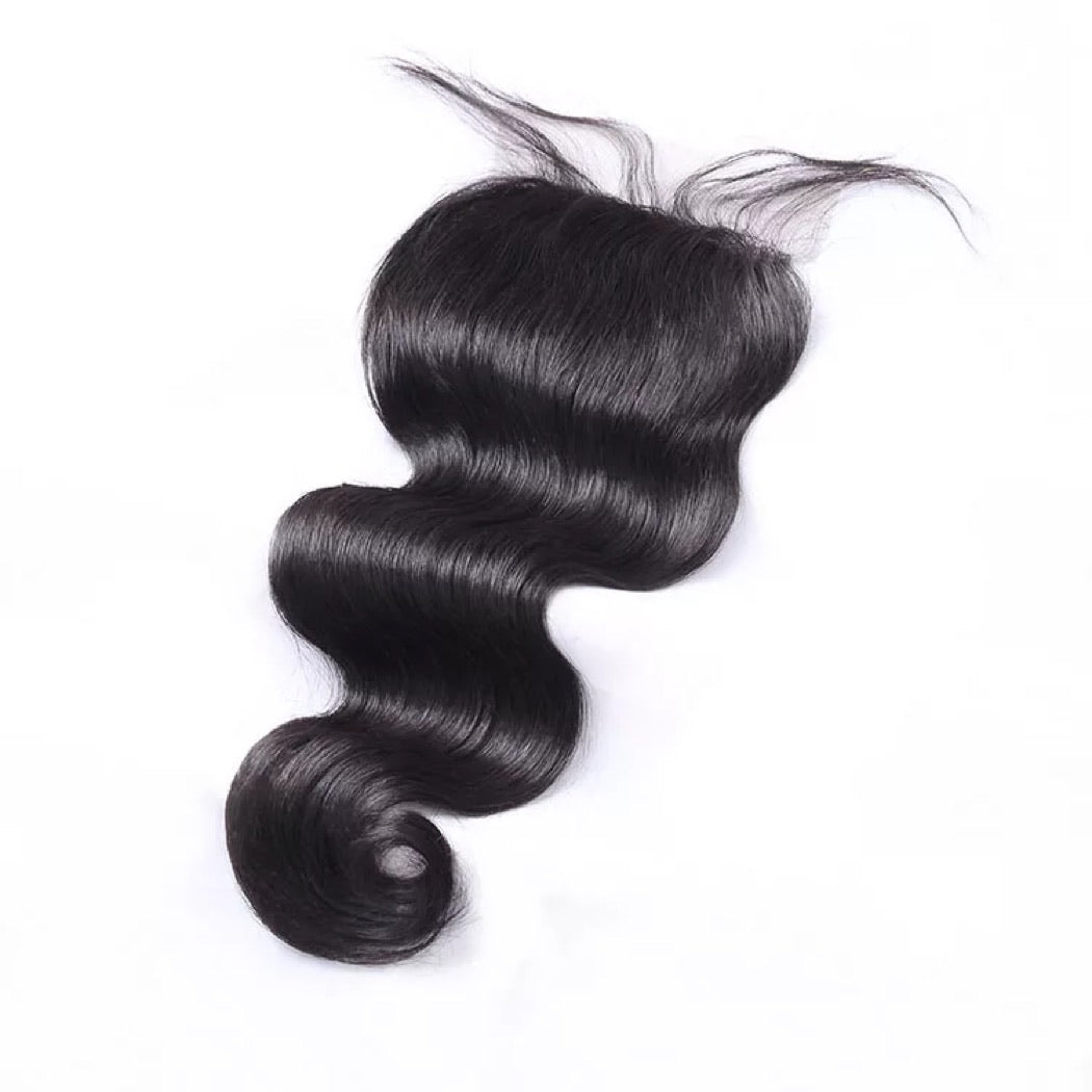 Femininity Glow Indian Virgin Wavy Closure